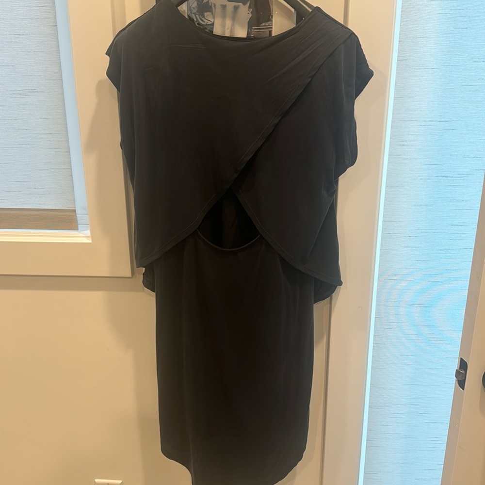 Charcoal gray dress